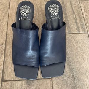 Vince Camuto Arlinala Square Toe Slip On Heel